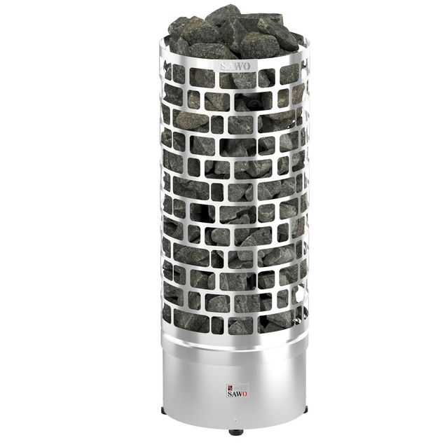 Sähkökiuas SAWO Aries Round 15kW, 13-23m³, erillinen ohjaus