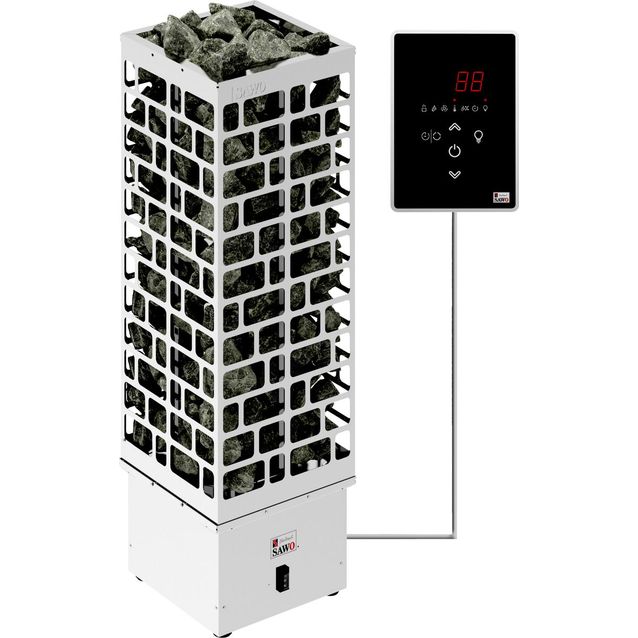 Sähkökiuas SAWO Cubos Ni2 4,5 kW 3-6 m³ erillinen ohjaus