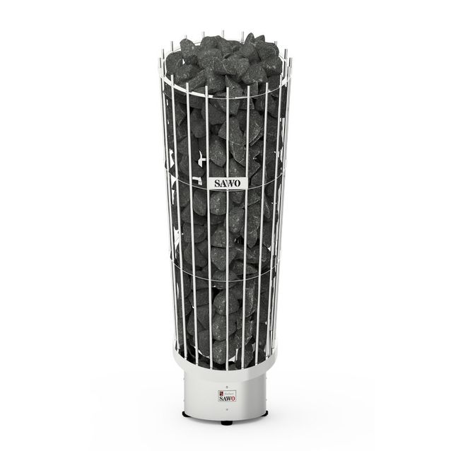 Sähkökiuas Sawo Phoenix 6,0kW erillinen ohjauskeskus edestä
