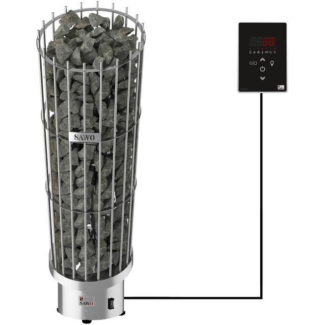 Sähkökiuas SAWO Phoenix Ni2, 6 kW, 5-8m³, erillinen ohjaus