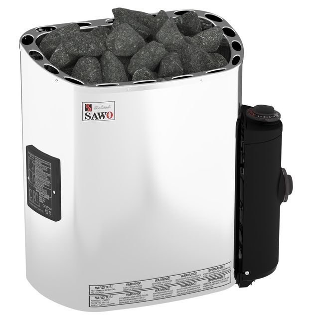 Sähkökiuas SAWO Scandia Trendline 6 kW, 5-8 m³, kiinteä ohjaus