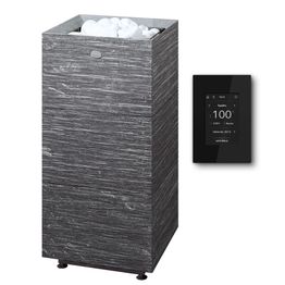 Sähkökiuas Tulikivi Tuisku S3, 6.8kW, 5-9m³, vuolukivi grafia, erillinen ohjaus
