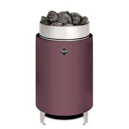 Sähkökiuas VETO SK10 10 kW 10-16 m³ erillinen ohjaus punainen