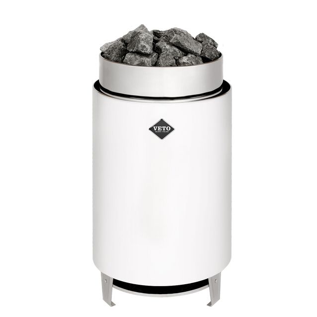 Sähkökiuas VETO SK10 10 kW 10-16 m³ kiinteä/erillinen ohjaus valkoinen