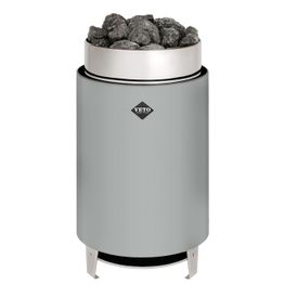 Sähkökiuas VETO SK12 12,5 kW 12-18 m³ erillinen ohjaus harmaa