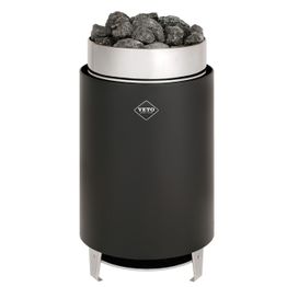 Sähkökiuas VETO SK15 15 kW 14-24 m³ erillinen ohjaus musta