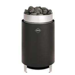 Sähkökiuas VETO SK12 12,5 kW 12-18 m³ erillinen ohjaus musta