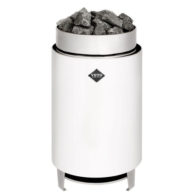 Sähkökiuas VETO SK15 15 kW 14-24 m³ erillinen ohjaus valkoinen