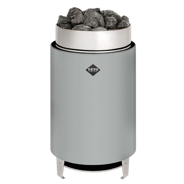 Sähkökiuas VETO SK17 17,5 kW 18-28 m³ erillinen ohjaus harmaa