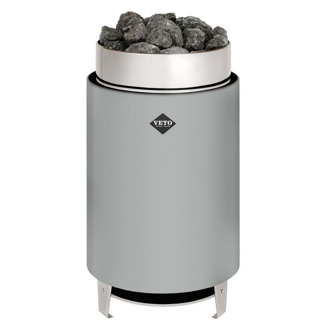 Sähkökiuas VETO SK20 20 kW 22-32 m³ erillinen ohjaus harmaa