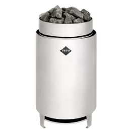 Sähkökiuas VETO SK20 20 kW 22-32 m³ erillinen ohjaus kiiltävä rosteri