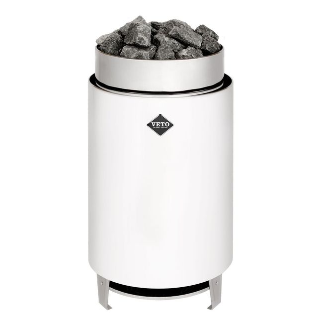 Sähkökiuas VETO SK22 22,5 kW 25-36 m³ erillinen ohjaus valkoinen