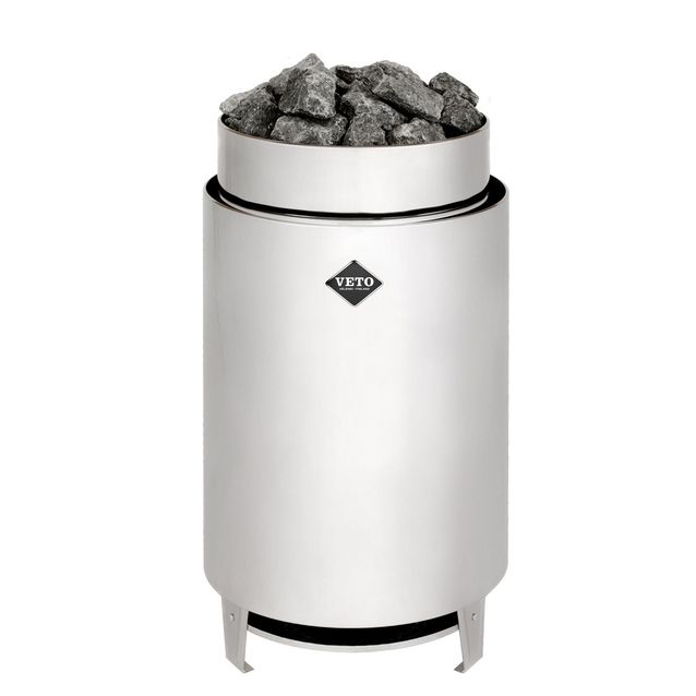 Sähkökiuas VETO SK5 4,9 kW 4-7 m³ kiinteä/erillinen ohjaus