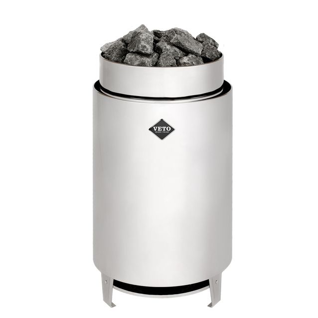 Sähkökiuas VETO SK7 6,6 kW 6-9 m³ kiinteä/erillinen ohjaus