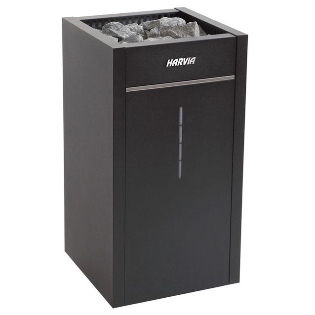 Sähkökiuas Harvia Virta Combi HL90SA 9kW (8-14m³) automaattitäytöllä musta