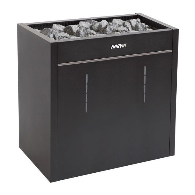 Sähkökiuas Harvia Virta Pro Combi HL135SA 13,5kW (11-20m³) automaattitäytöllä musta