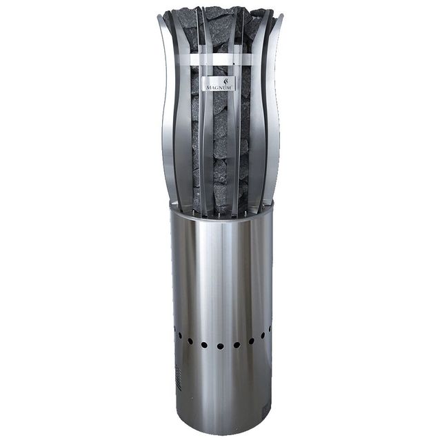 Sähkökiuas Malja valoilla 6,6 kW (5-9 m³)