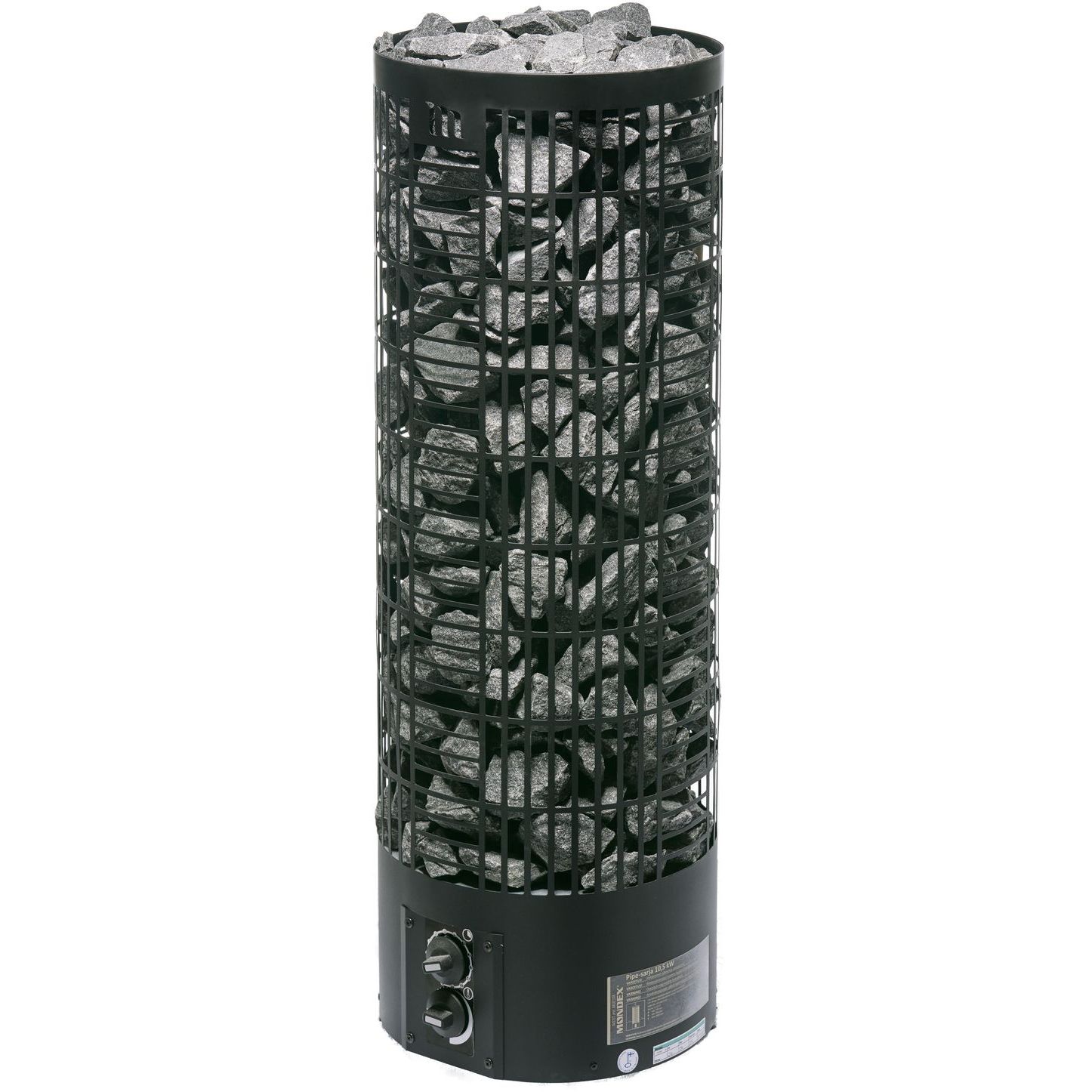 Sähkökiuas Mondex Tahko M 10,5 kW 12-22 m³ kiinteä ohjaus musta