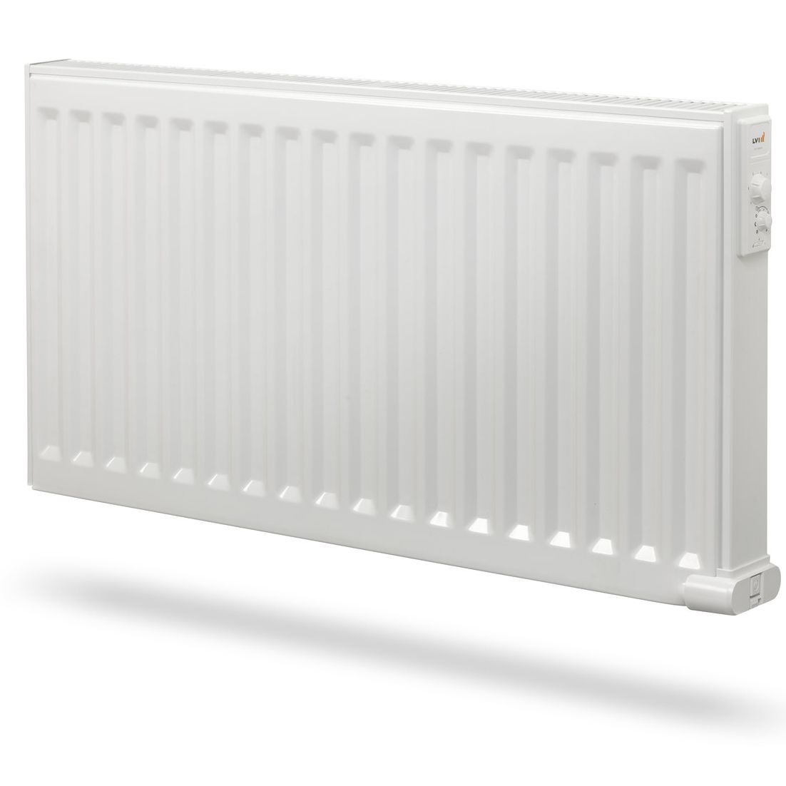 Sähköpatteri Yali Comfort/2 öljytäytteinen kiinteä