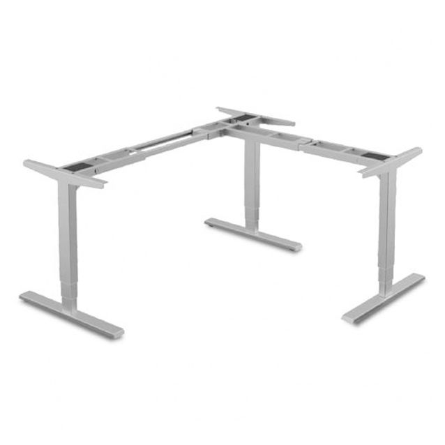 Sähköpöydän kulmarunko Grip harmaa