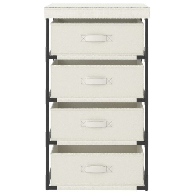 Säilytysteline 4 kangaskorilla teräs kerma (22624)