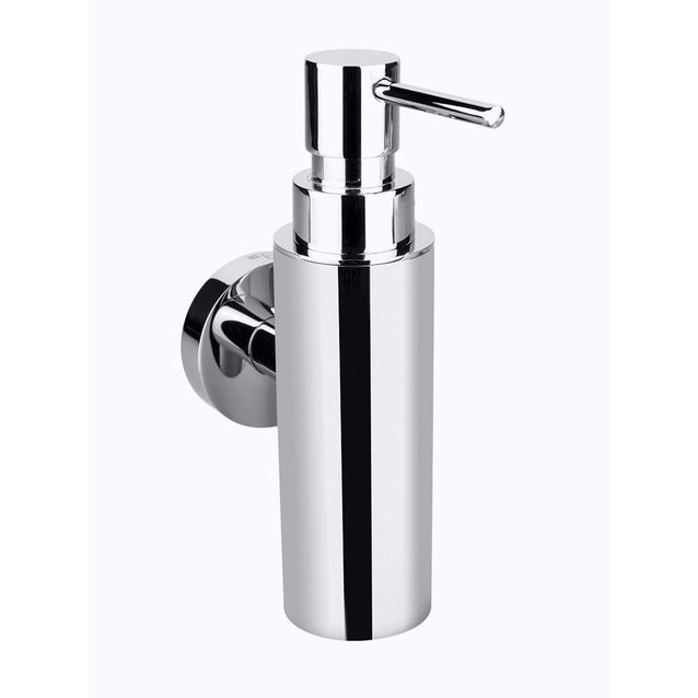 Saippua-annostelija Bemeta Omega, seinään kiinnitettävä, kromi