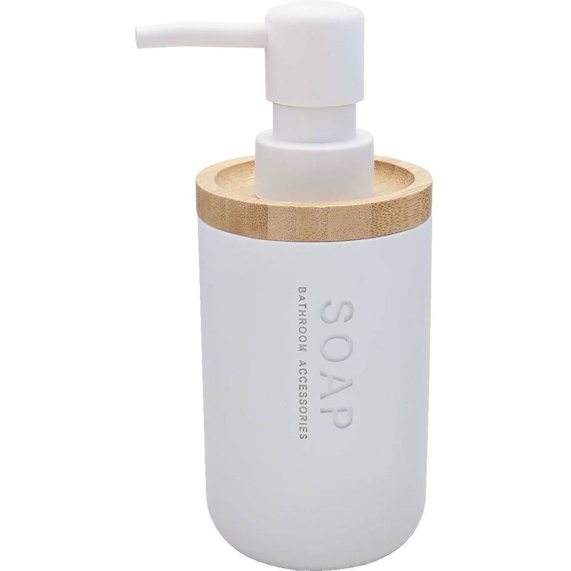 Saippua-annostelija Duschy Nature valkoinen