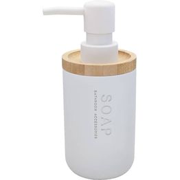 Saippua-annostelija Duschy Nature valkoinen