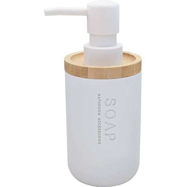 Saippua-annostelija Duschy Nature, valkoinen