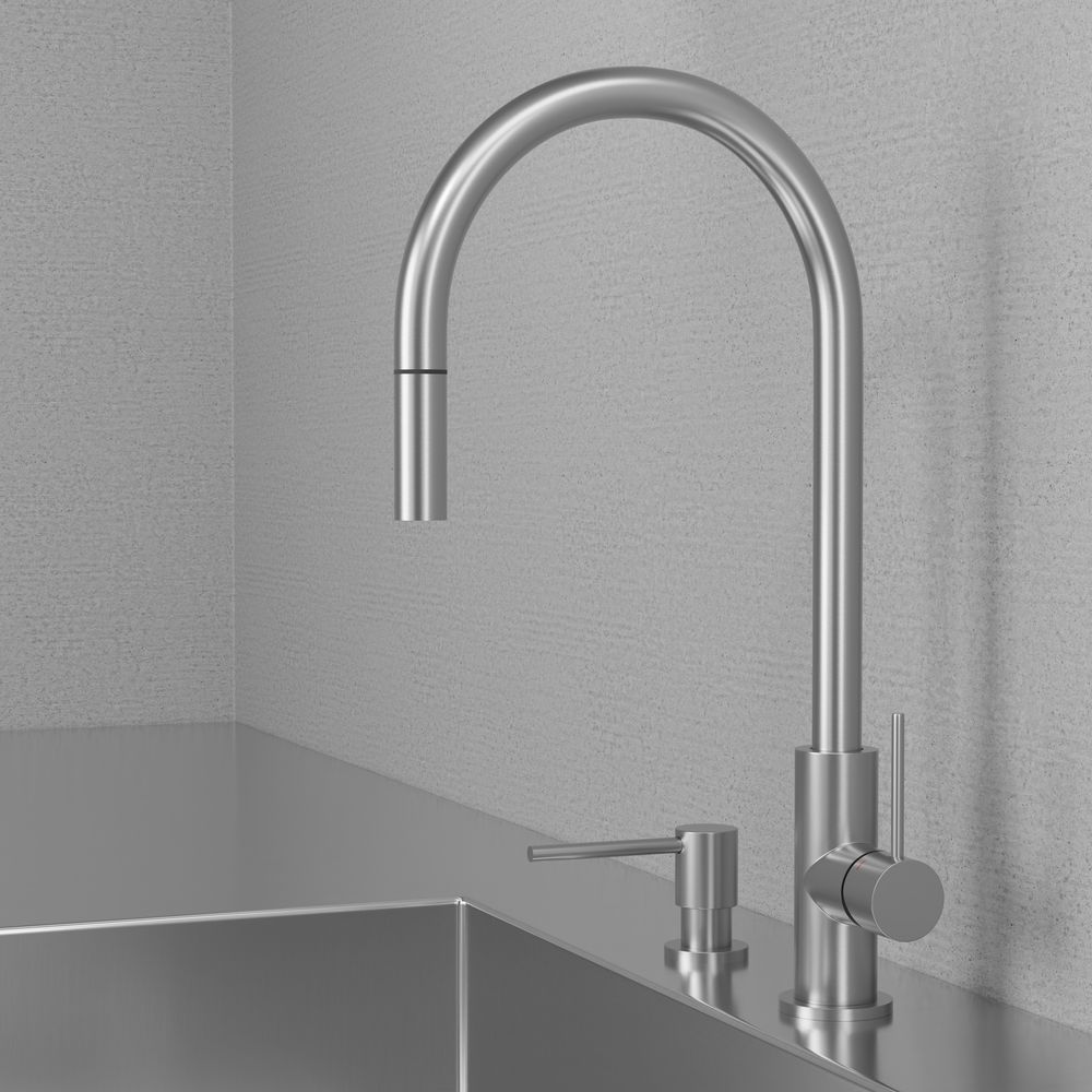 Saippua-annostelija Scandtap Steel Clean Dispenser lisäkuva 1