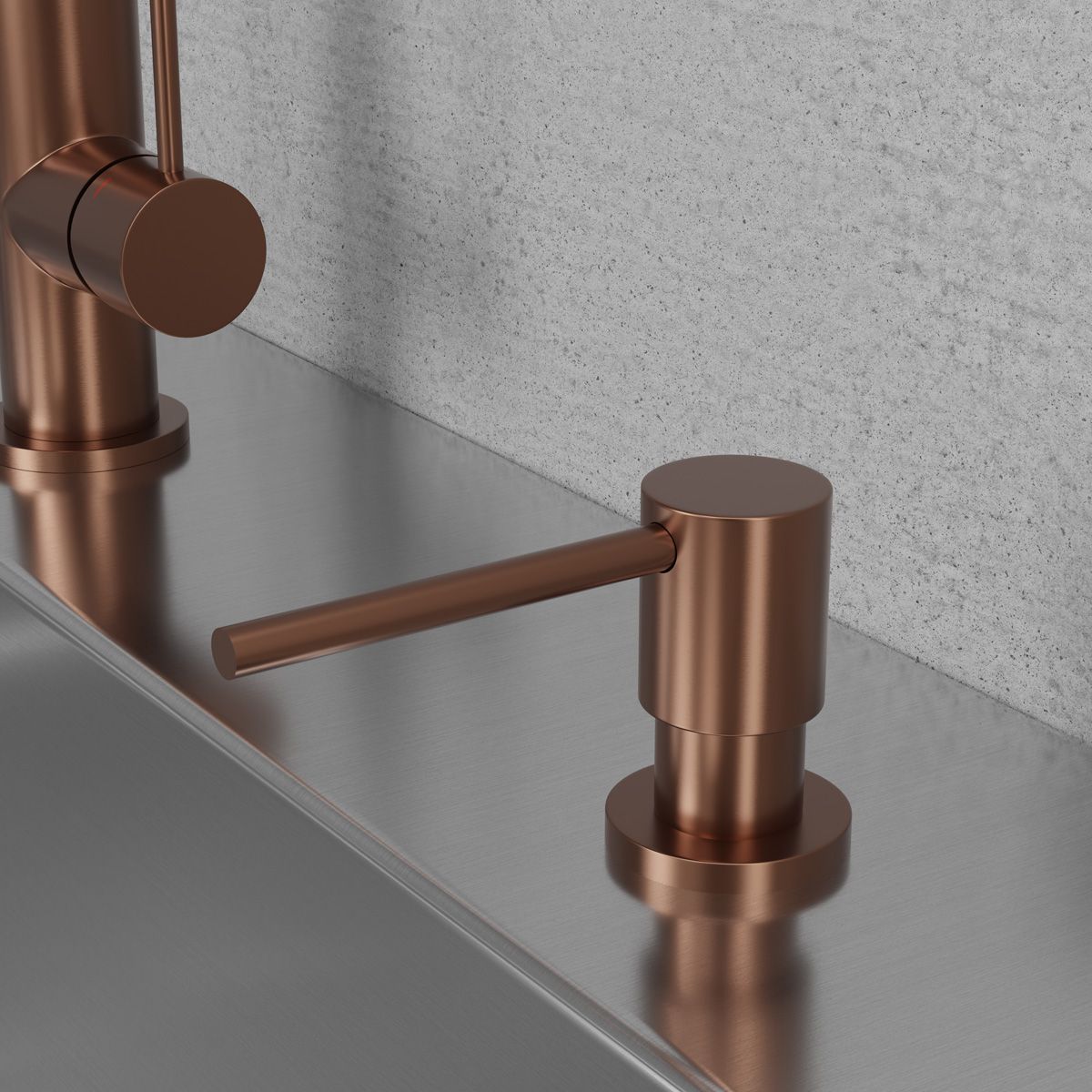 Saippua-annostelija Scandtap Steel Clean Dispenser Amber lisäkuva