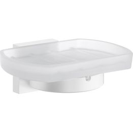 Saippuakuppiteline Smedbo House RX342 valkoinen