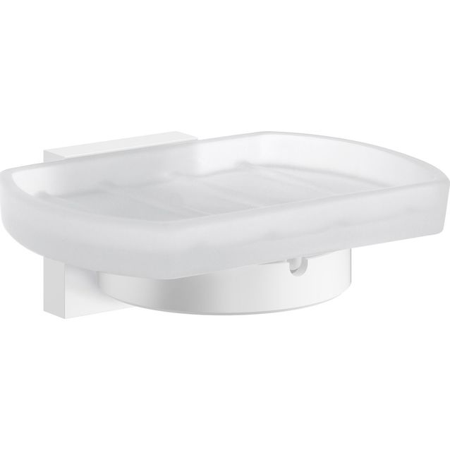 Saippuakuppiteline Smedbo House RX342 valkoinen