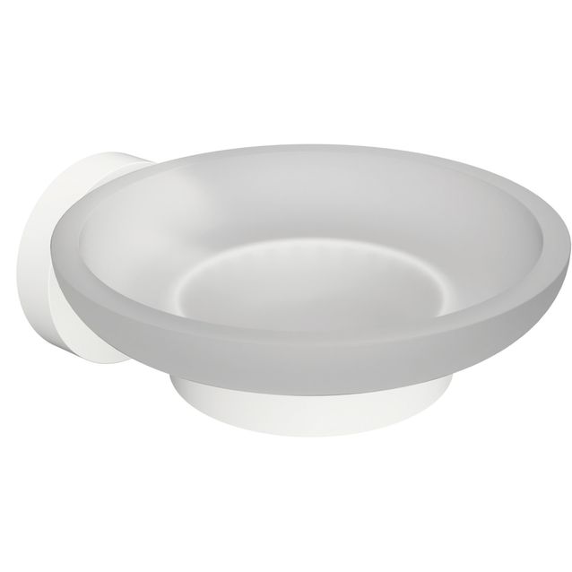 Saippuateline Bemeta White, valkoinen/lasi