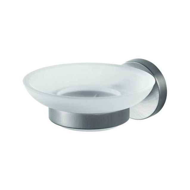 Saippuateline KosmosTec harjattu teräs/lasi