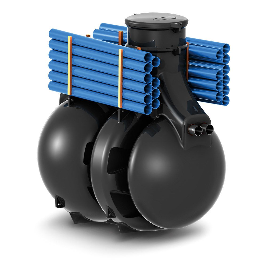 Imeytysjärjestelmä SAKO 2000 Vision 2m3 3-OS. Wavin-Labko