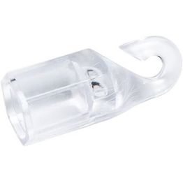 Sälekaihtimen akryylitangon koukku Solar Kaihdin 5 kpl