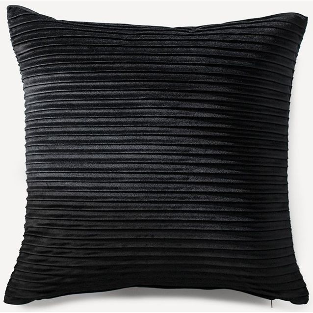 Samettityyny Lennol Nikolai 45x45 cm musta