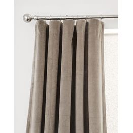 Samettiverho Hasta Ljuva beige 134x250 cm