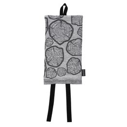 Sammutuspeite Jokipiin Pellava Mänty 30x17 valkoinen/musta