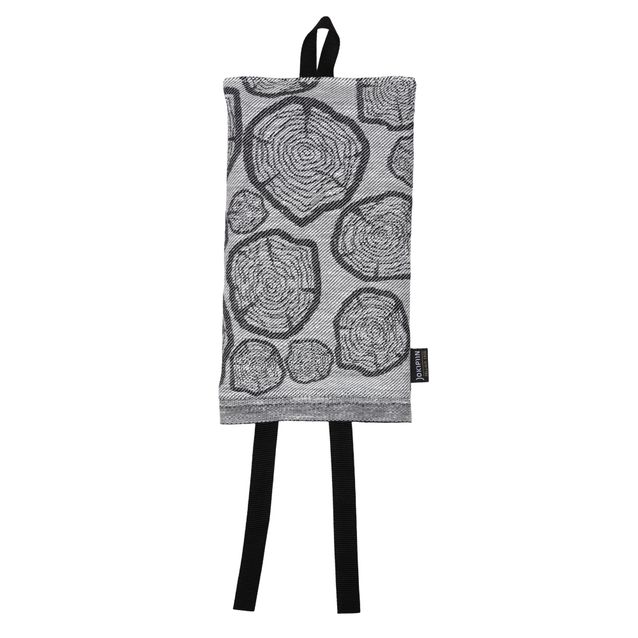 Sammutuspeite Jokipiin Pellava Mänty 30x17 valkoinen/musta