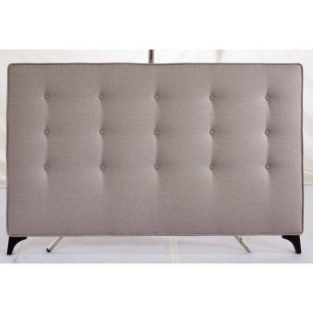 Sängynpääty Chic Home eri kokoja kangasverhoilu beige