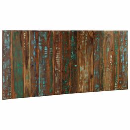 Sängynpääty Monivärinen 180 cm Massiivipuu Kierrätetty (17513)