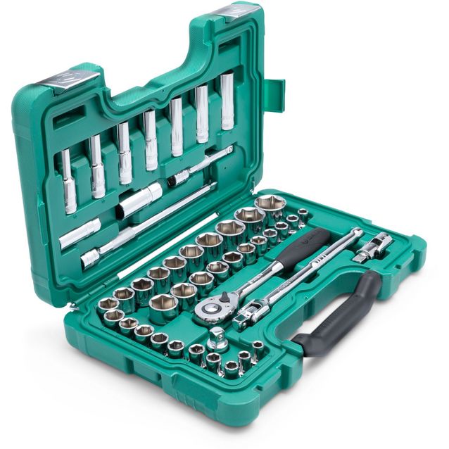 Hylsysarja Sata 1/2 6-K 46 osaa salkussa