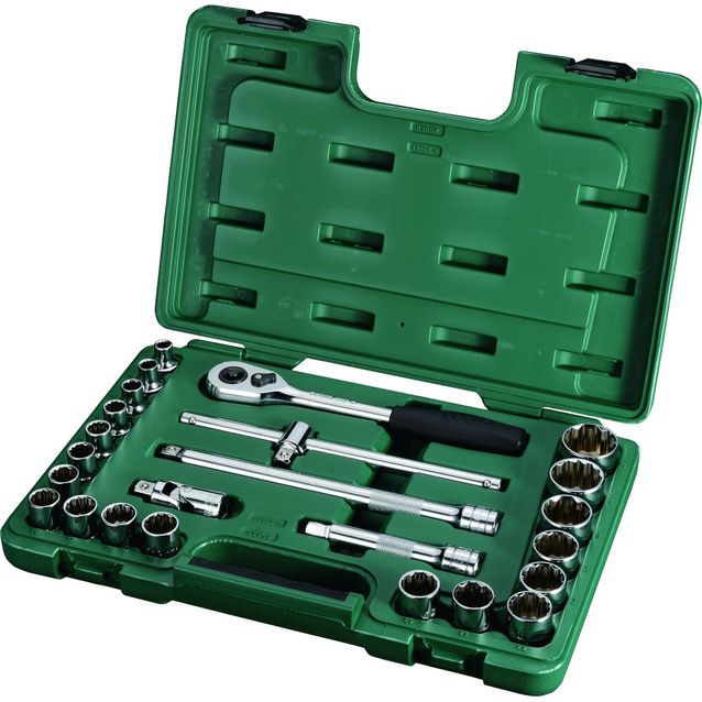 Hylsysarja Sata 1/2 12-K 24 osaa rasiassa