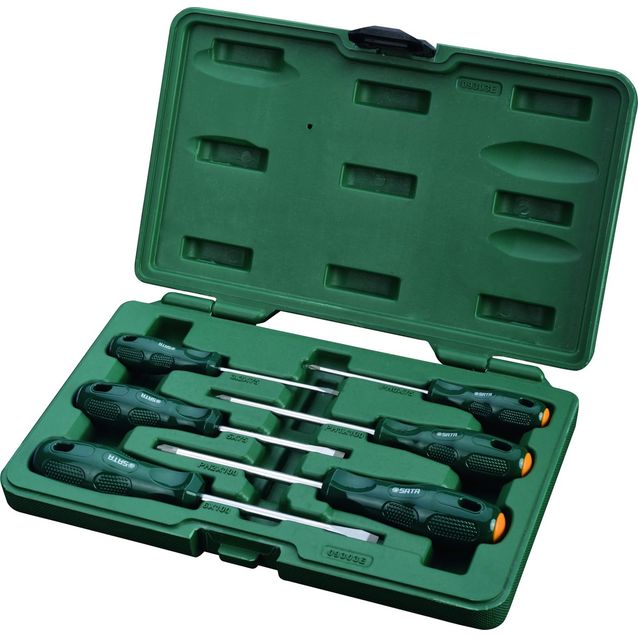 Ruuvitalttasarja Sata Asetat PH+ura 6 osaa laukussa