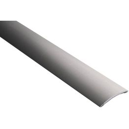 Saumalista Maler sileä 5x40x1000mm alumiini tarra harjattu grafiitti