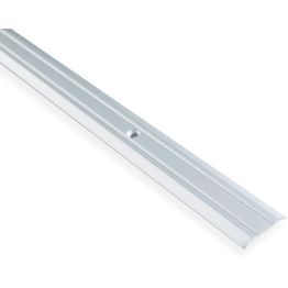 Saumalista Maler uritettu 3,5x25x1000mm alumiini ruuvi hopea anodisoitu