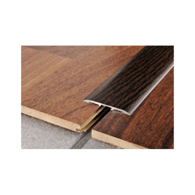 Saumalista Progress Profiles Profixer 40mm 2,7m tulppakiinnitys sis.tulpat tumma vaahtera