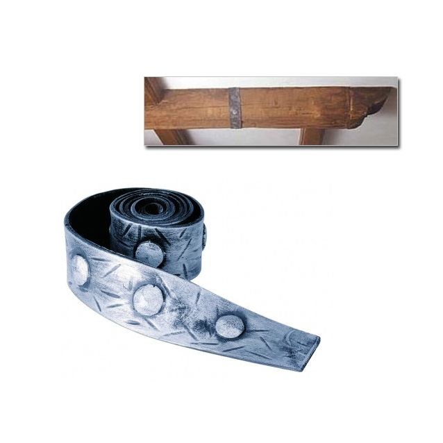 Saumanauha sisustuspalkille, 1m, hopea